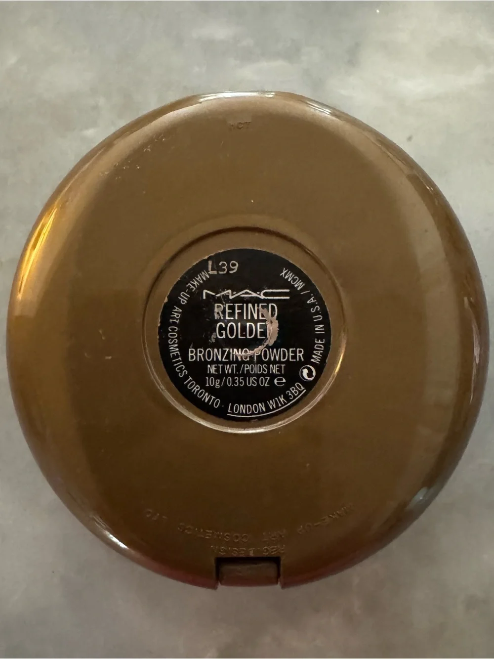 MAC Style Warrior Collection Bronzing Powder Refined Golden USED